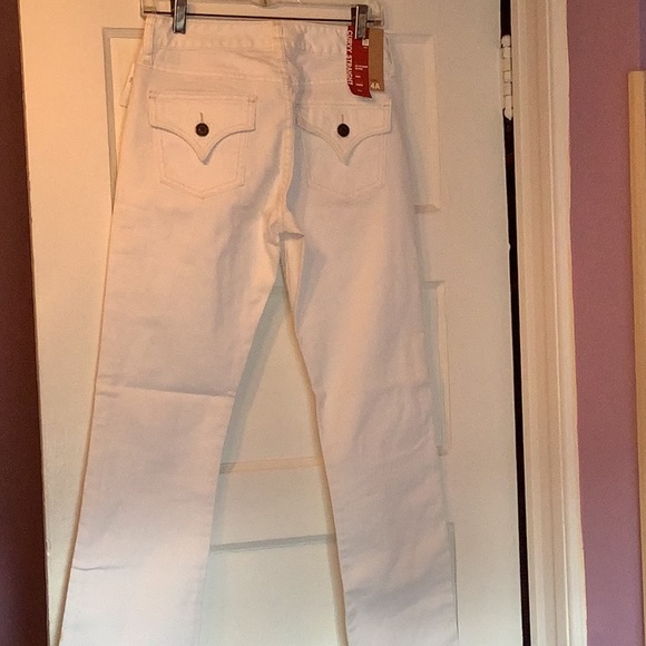 Gap Curvy Straight White Jeans Size 27/4A - Picture 3 of 12
